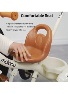 maidou Maidou Children's Tricycle, A Multi-functional Bicycle for Kids Aged 1 to 6, Infant Pushchair, Baby Toy Pushcart, Safe and Comfortable, Accompanying Children's Joyful Growth  - Image 5