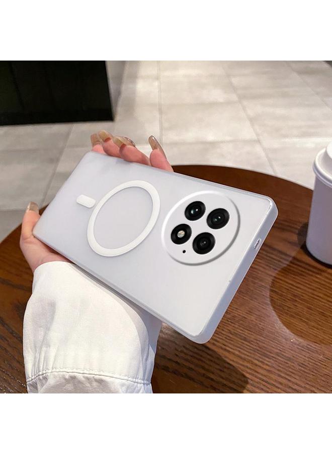 اس-توب جراب لهاتف OnePlus 13 Fine Hole Ice Fog MagSafe PC Phone - Image 1