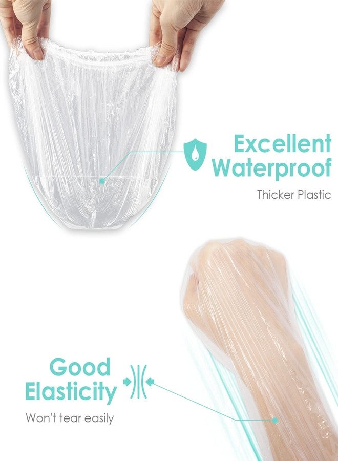 SAVE 50PCS Disposable Shower Caps | Free Size | Hotel Travel Essentials Accessories | Deep Conditioning Hair Care | Cleaing Supplies (Free Size, 50) - Image 3