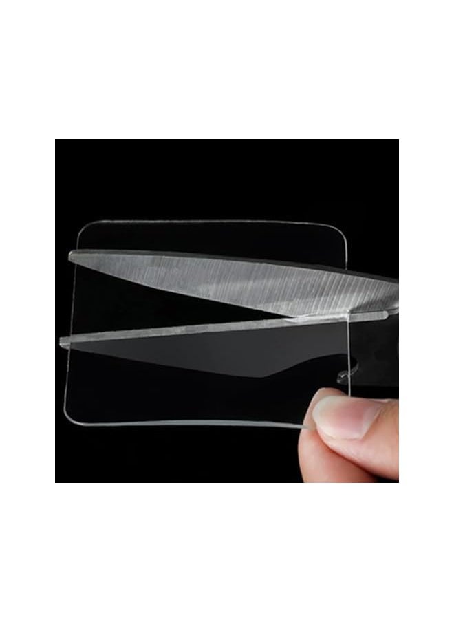 PROMASS - promass Double Sided Tape, Transparent Double Sided Tape Heavy Duty, 100 Pcs Waterproof Sturdy Squares, Film, Acrylic, DIY Crafts, Car Glass Decoration,for Office Home Wall Decoration, Fixing - Image 1