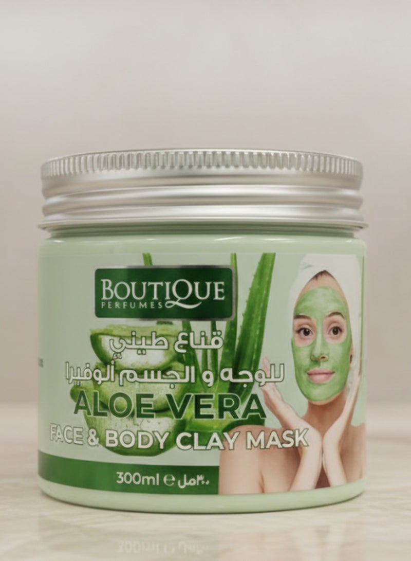 BOUTIQUE Aloe vera face and body mask from Boutique (300 ml) - Image 1