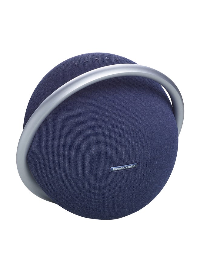 Harman Kardon Onyx Studio 8 Portable Stereo Bluetooth Speaker Blue - Image 1