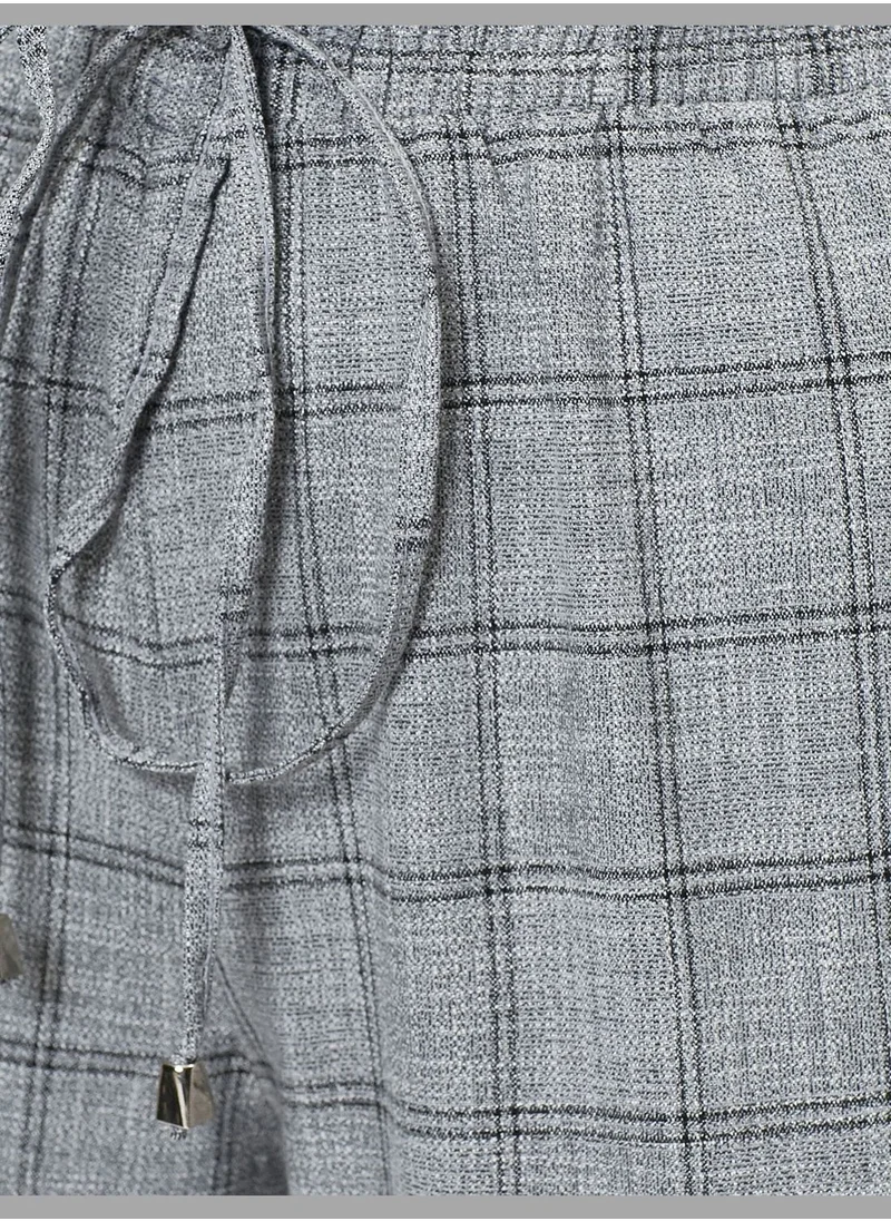 كوتن Check Trousers