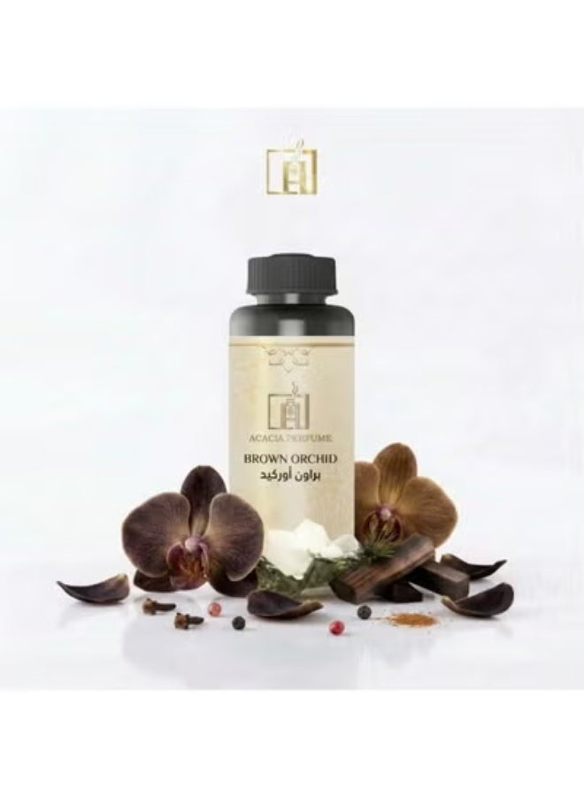 2 Pieces Brown Orchid Premium Fragrance Oil 500ml – a highly concentrated, long-lasting scent crafted to elevate any home or office through diffusers and humidifiers. - Image 1