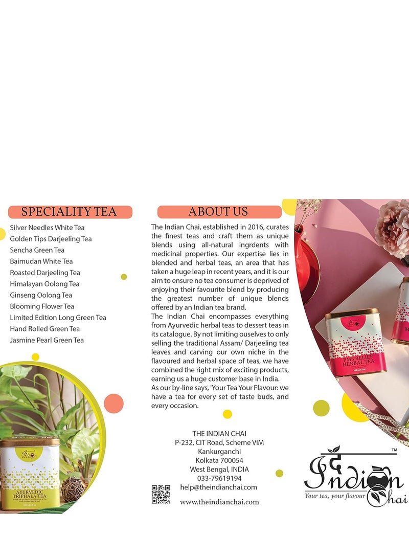 ذا إنديان تشاي شاي تشاي الهندي - شاي CCF الهضمي 30 كيس شاي هرمي بالكمون والكزبرة واليانسون والنعناع للحموضة والهضم - Image 4