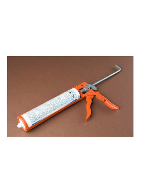 Silicone Sealant with Caulking Gun - Professional Grade Applicator Kit for Waterproofing, Sealing, and Repairs, Heavy-Duty Gun with Smooth Trigger Action, Ideal for Bathrooms, Kitchens, and Windows