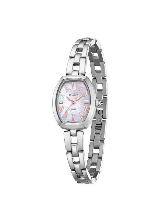 ECSTACY Women's 304 solid stainless steel Analog Watch E25512-SBSWK - 20.5 mm - Image 2