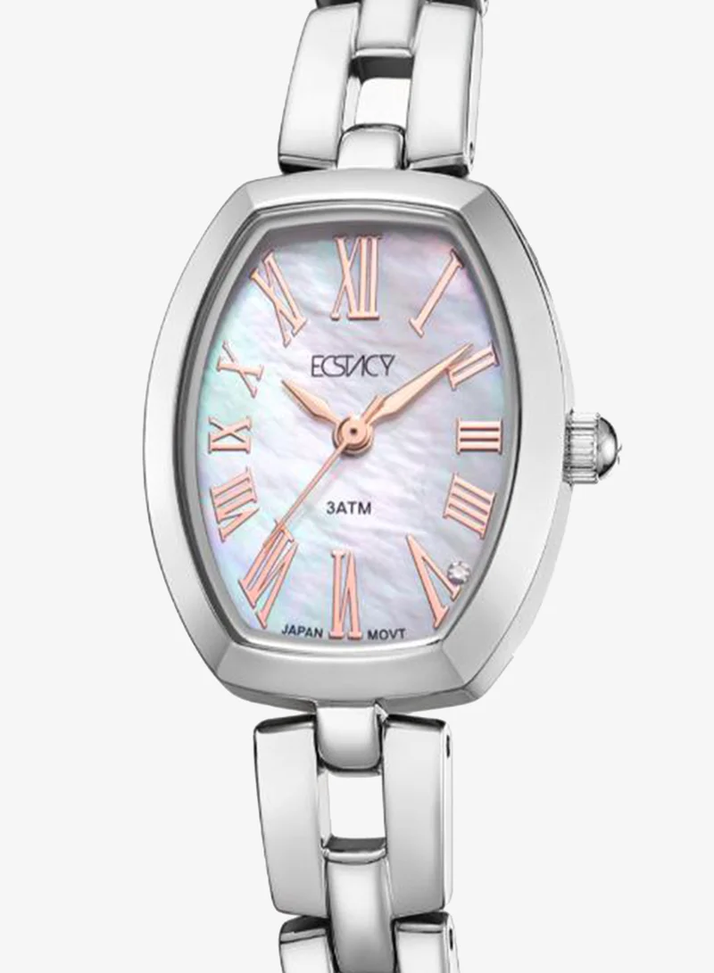 Ecstacy White Women's 304 solid stainless steel Analog Watch E25512-SBSWK - 20.5 mm for Women | Best Price UAE