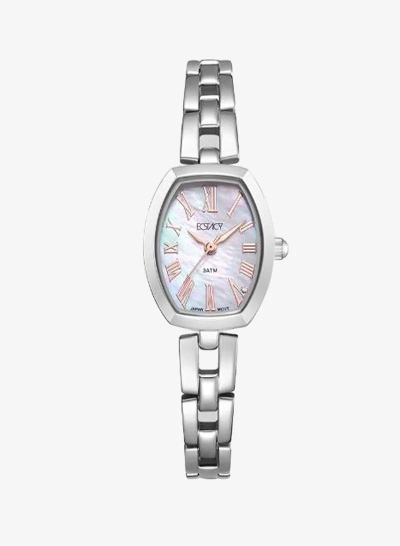 Ecstacy White Women's 304 solid stainless steel Analog Watch E25512-SBSWK - 20.5 mm for Women | Best Price UAE
