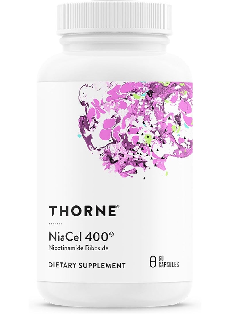 Thorne مكمل نياكيل 400 نيكوتيناميد ريبوسيد - 60 كبسولة - Image 1