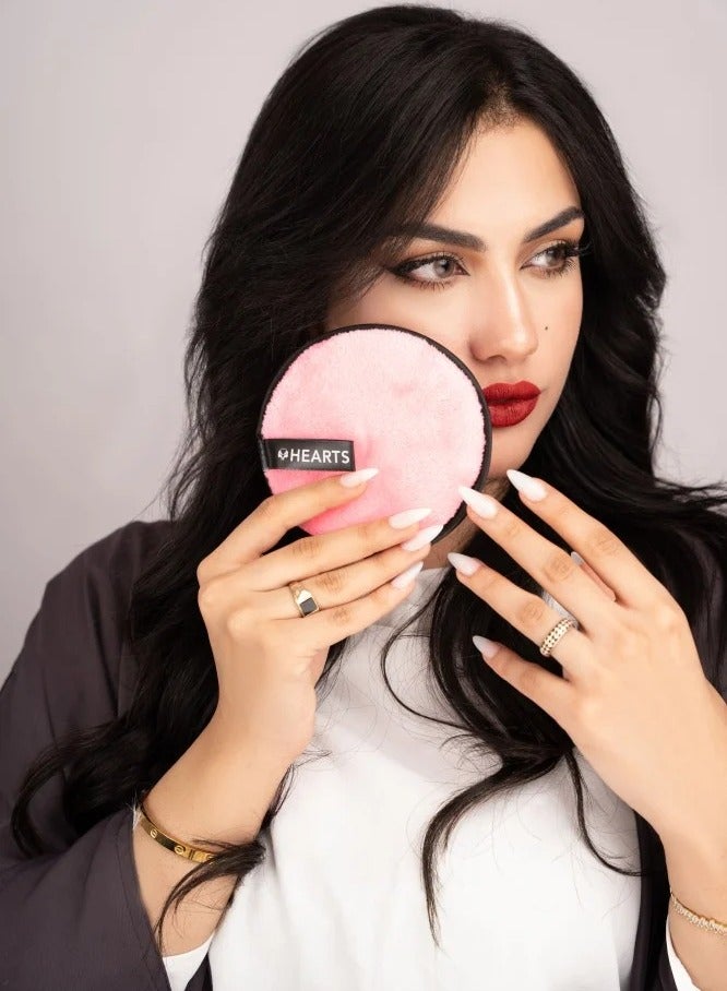 هارتس أسفنجه الألياف القطنيه لازاله المكياج - هارتس - Image 2