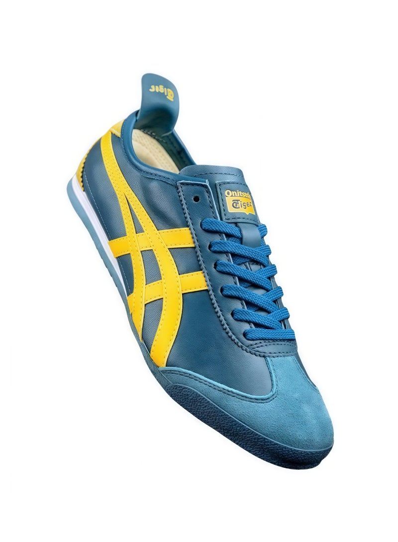 Onitsuka Tiger Onitsuka Tiger MEXICO 66 Deluxe Japan-made lambskin sneakers 