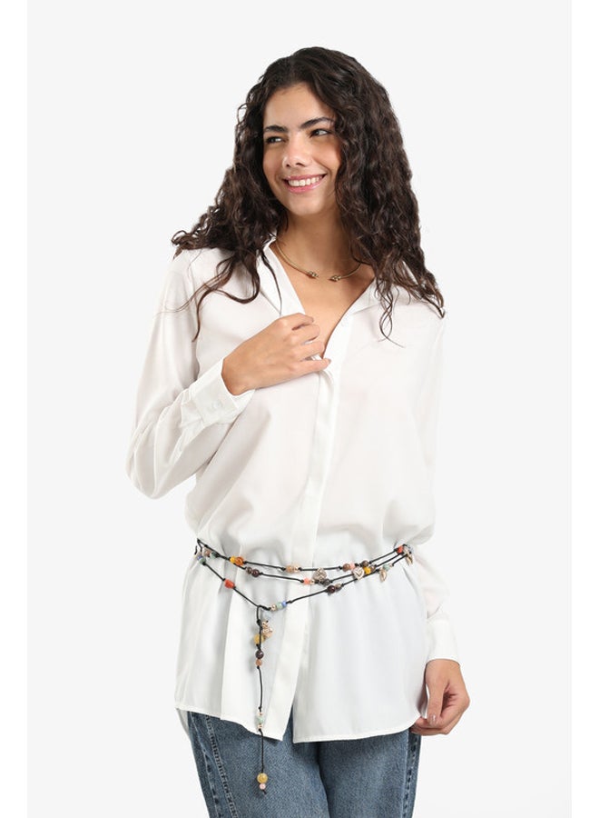 Carina Basic Relaxed Fit Shirt - Image 1