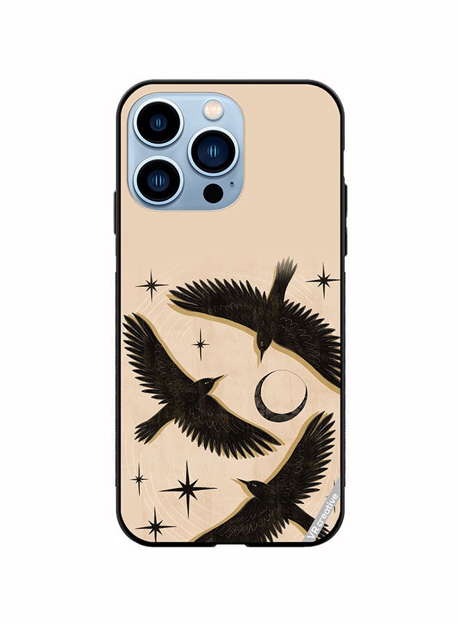 VR CREATIVE Protective Case Cover For Apple iPhone 14 Pro Max Birds Design Multicolour - Image 1