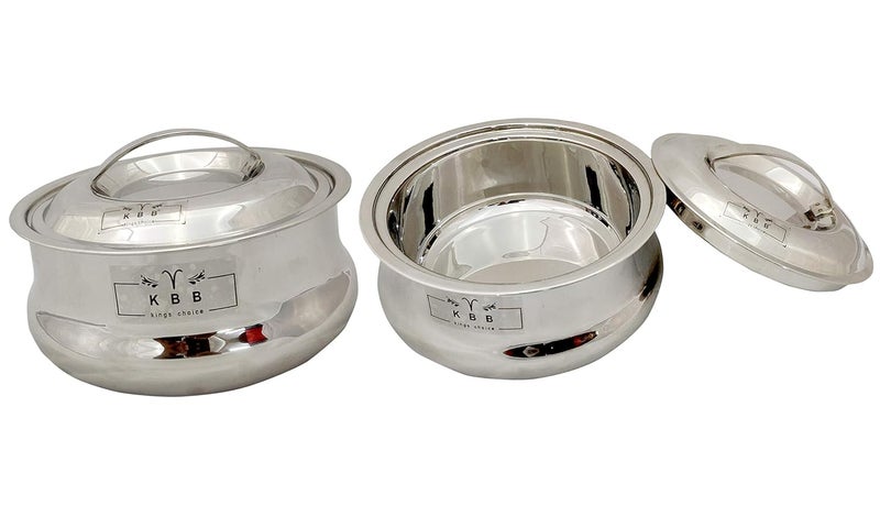 KBB Stainless Steel Premium Belly HOT Pot Casserole AIR TightExclusive1000 ML - Image 3