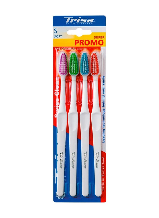 TRISA Swiss Clean Soft 2+2 Value Pack - Image 1