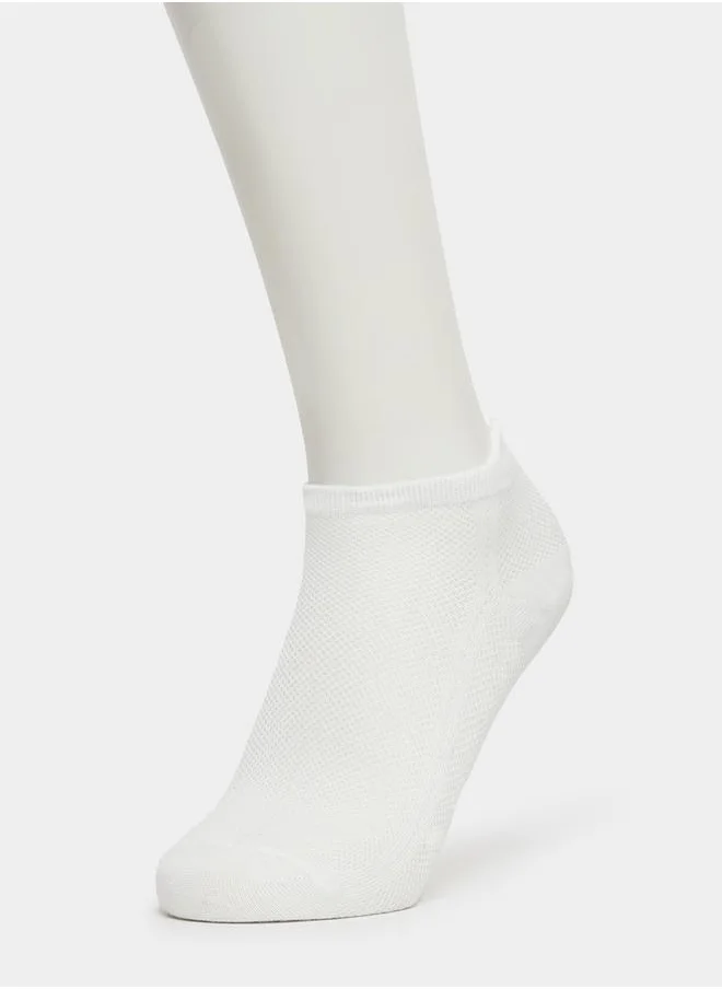 ستايلي Styli Set of 5 - Breathable Comfortable Ankle Socks