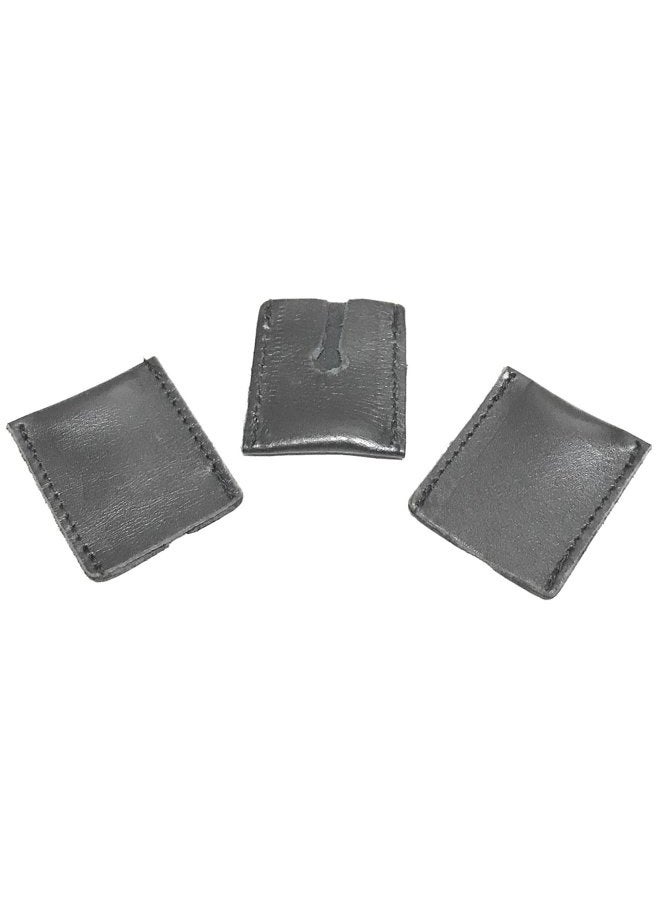 G.B.S Durable and Double Edge Leather Razor Head Sleeve, Protective Sheath Case, Pack of 3 - Image 2