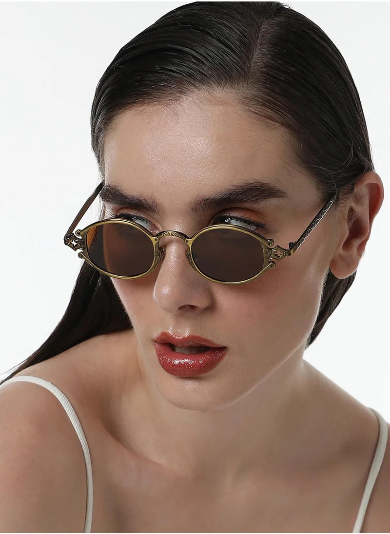 Haute Sauce The Roman Oval Sunglasses