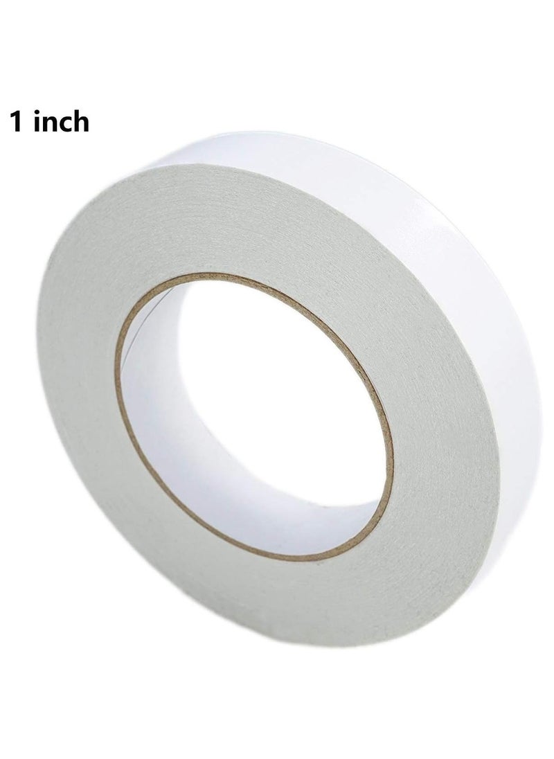 MARKQ Double Sided Tape | 1" x 20 Yards Adhesive Sticky Tape for Arts, Crafts, Photography, Scrapbooking, Card Making, Gift Wrapping & Office School Stationery Supplies (Pack of 9)  - Image 2