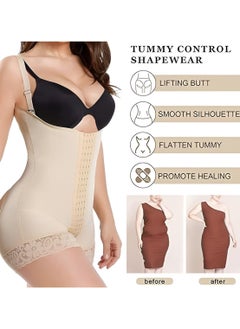 AUTOYSUR Womens Body Shaper High Waisted Tummy Control Shapewear,Full Shapewear for Women  - Image 4