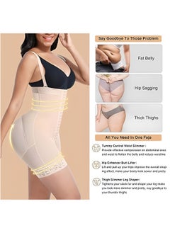AUTOYSUR Womens Body Shaper High Waisted Tummy Control Shapewear,Full Shapewear for Women  - Image 5