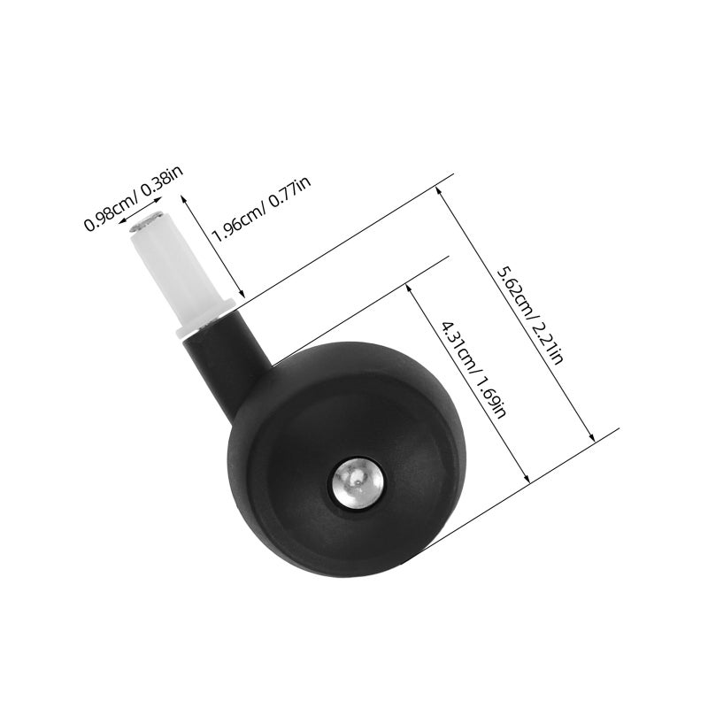 2pcs Replacement Baby Walker Wheels: Replacement Stroller Silent Wheels - Easy Install Caster For Walker Smooth And Safe Mobility For Your Boy Girl – Easy Install - Image 5