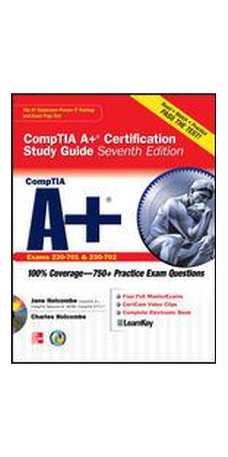 CompTIA A+ certification study guide (exams 220-701 & 220-702) | Authored by Jane Holcombe | Paperback | 7th ed | Published by McGraw-Hill