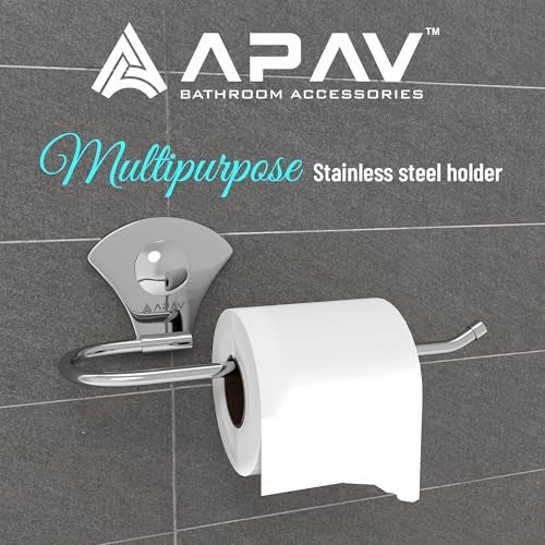 APAV Stainless Steel Napkin Holder for Table, Kitchen, Bathroom, and Dining – Stylish Paper Napkin Ring/Towel Ring/Towel Hanger/Towel Holder for Wash Basin– Sleek & Durable Design (Pack of 1) - Image 4