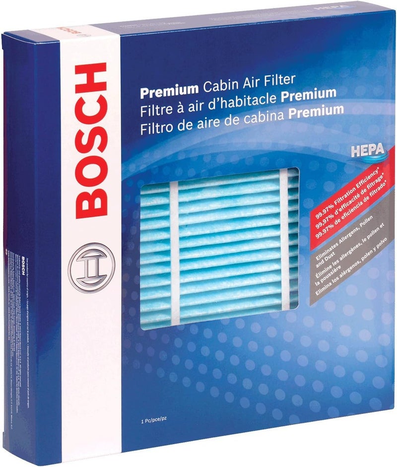 BOSCH Automotive 6004C 6004C HEPA Cabin Air Filter for Select BMW 323Ci, 323is, 325Ci, 325i, 325xi, 328Ci, 328is, 330Ci, 330i, 330xi, M3, X3, and Z3 Vehicles - Image 1