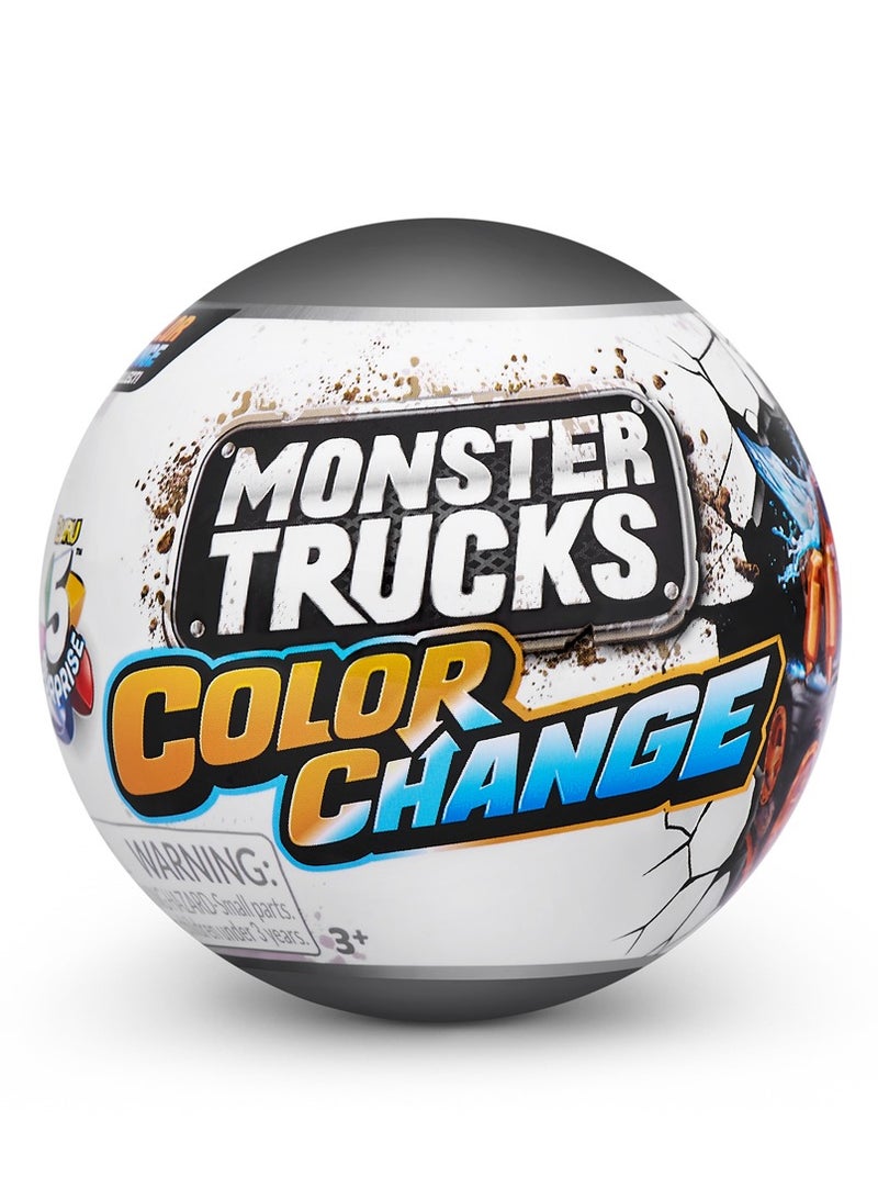 ZURU 5 SURPRISE TRUCKS-S2 Color change, 7 Trucks to collect for Ages 3+ - Image 1