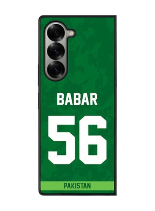 Rugged Black edge case for Samsung Galaxy Z Fold6, Slim fit Soft Case Flexible Anti Drop TPU Gel Thin Cover - Team Pakistan Babar Azam, Jersey No 56 - pzsku/Z2C1367E4C43E58C9064FZ/45/_/1725356457/26977d5c-760f-40cb-b840-f3dbcbf5729f