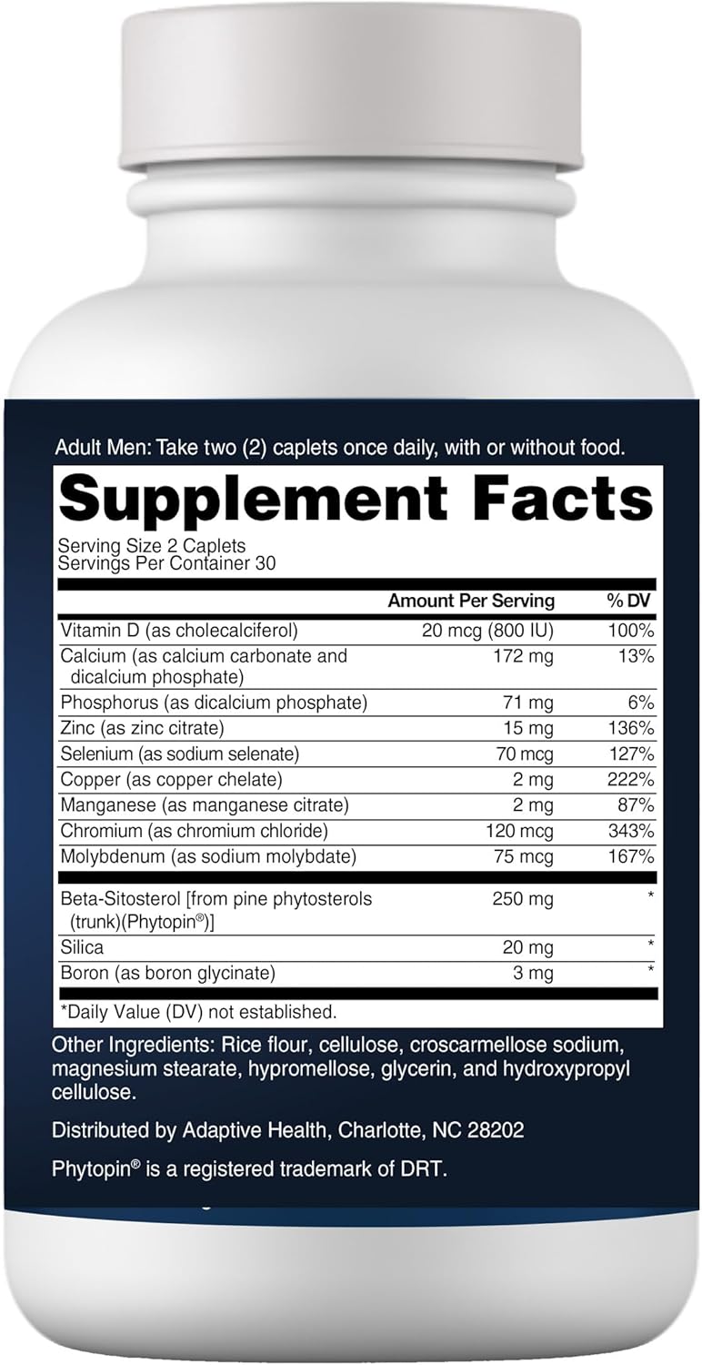 SUPER BETA PROSTATE Support Supplement for Mens Health  Reduce Bathroom Trips Promote Sleep Better Bladder Emptying  Healthy Prostate Beta Sitosterol  60 Count Pack of 2 - Image 5