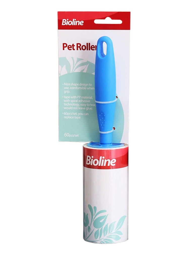 Bioline Pet Lint Roller 60Pcs[Dimension - 21.7cm x 5cm, Count - 60]