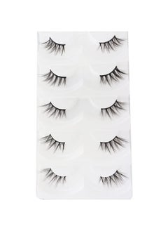 Eyelashes Half Lashes Natural Look Wispy Cat Eye Mink Lashes Flared Curly 15Mm Fake Eye Lashes Extension Reusable Soft Light 3D False Eyelashes For Daily Wear 5 Pairs (8D Half Lashes Flared) - pzsku/Z2C139BA566276D56DA3FZ/45/_/1694504781/55917435-5209-4fe2-8b4e-e6882903d4ad