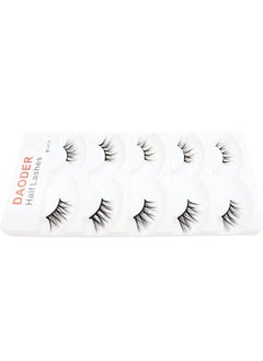 Eyelashes Half Lashes Natural Look Wispy Cat Eye Mink Lashes Flared Curly 15Mm Fake Eye Lashes Extension Reusable Soft Light 3D False Eyelashes For Daily Wear 5 Pairs (8D Half Lashes Flared) - pzsku/Z2C139BA566276D56DA3FZ/45/_/1694504795/477d6a16-368f-4056-a8e9-4c7fa2dae081