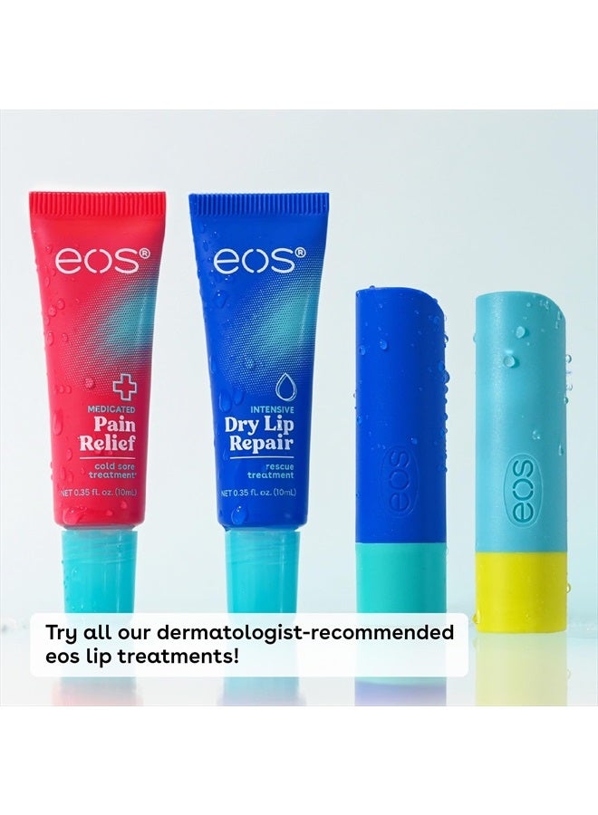 EOS Medicated Lip Balm - The Fixer | Lip Care to Repair and Protect Chapped and Dry Lips | Instant Cooling and Pain Relief with Natural Ingredients | 0.35 oz - Image 5