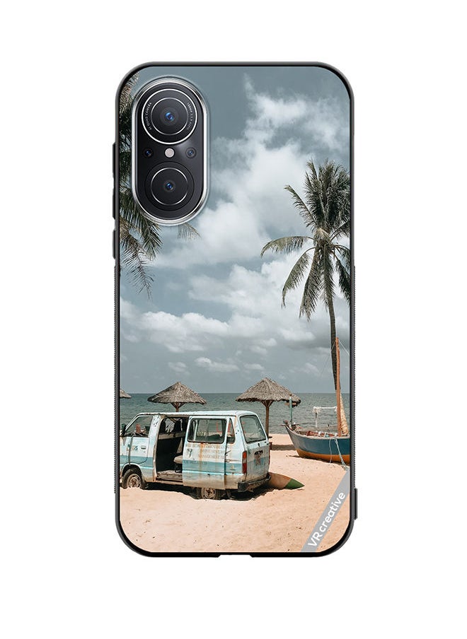 VR CREATIVE Protective Case Cover For Huawei Nova 9 SE Moody Summer Day Design Multicolour  - Image 1
