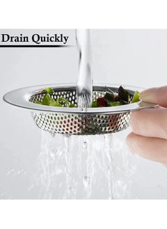 Oasisgalore 3 PCS Double-Layer Kitchen Sink Drain Strainer (4.5 Inch)  - Image 4