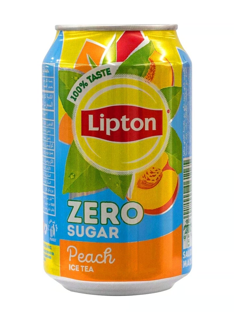 Lipton Peach Zero Sugar Ice Tea 15 x 150ml - Image 2