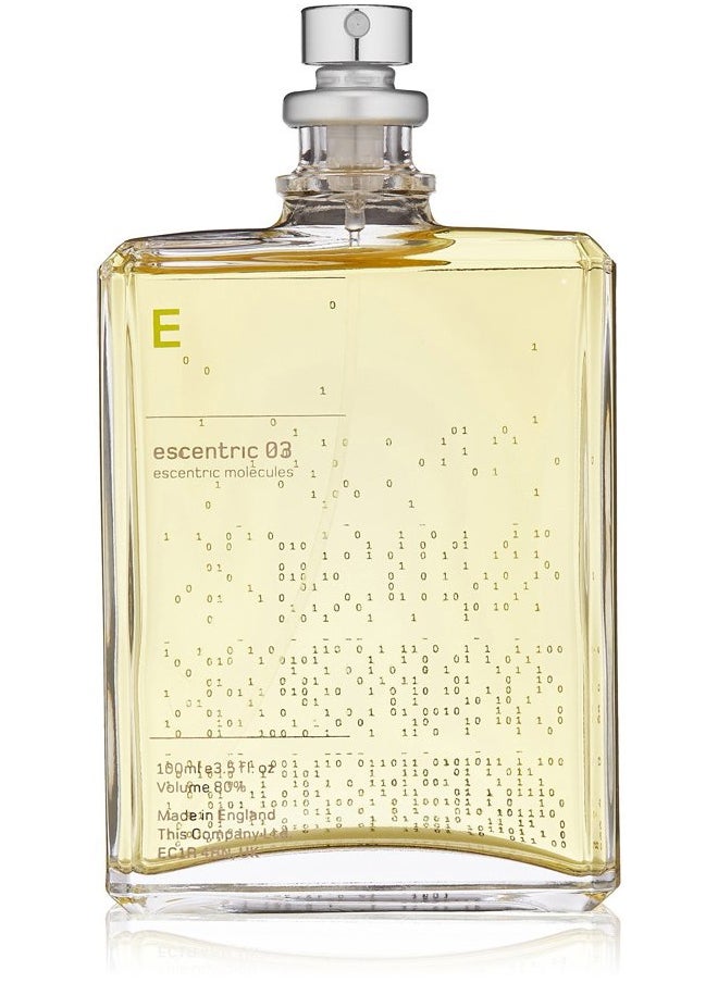 ESCENTRIC MOLECULES - Escentric 03 Eau de Toilette Spray Unisex, 3.5 Fl Oz - Image 1