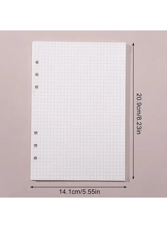 45 Sheets A5 Loose Leaf Notebook Refill Dot Grid Spiral Binder TX3 - Image 4