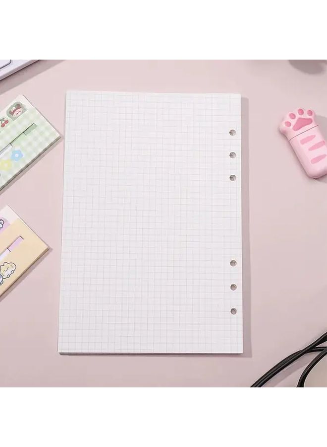 45 Sheets A5 Loose Leaf Notebook Refill Dot Grid Spiral Binder TX3 - Image 1