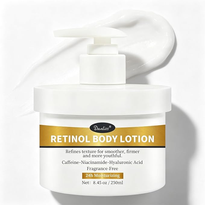 danliss Retinol Body Lotion Firming Cream with Niacinamide & Shea Butter - Image 1