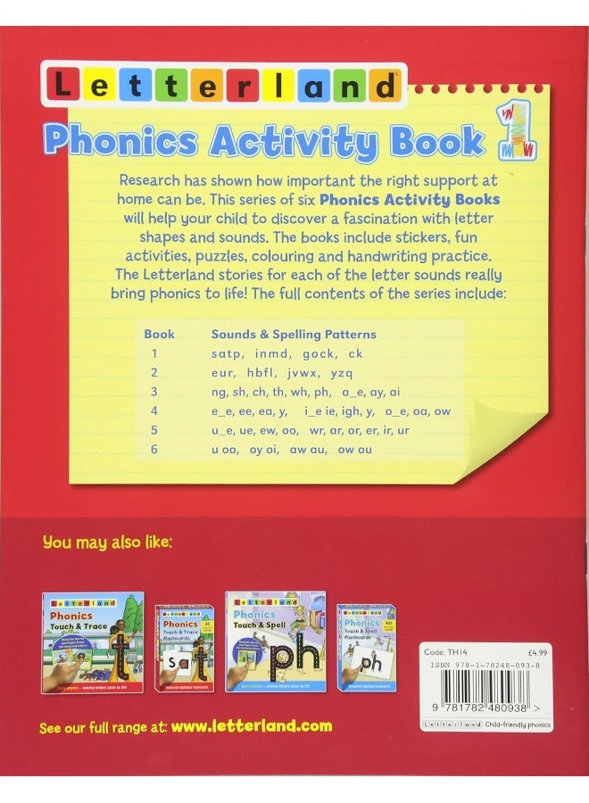 Phonics Activity Book 1  - Image 2