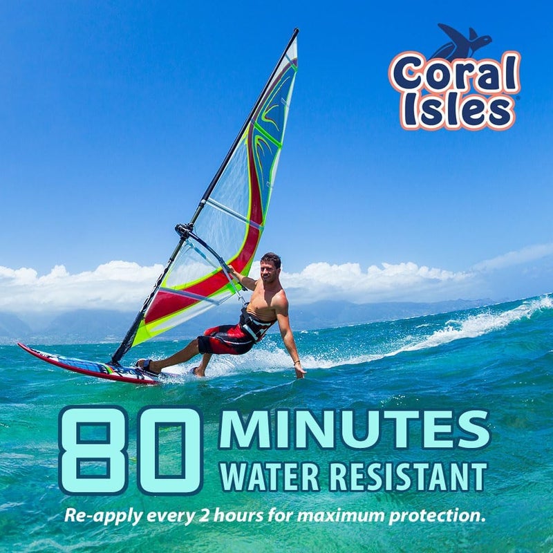 Coral Isles SPF 30 Reef Friendly Sunscreen Lotion - 128 Ounce Gallon Pump - Image 4