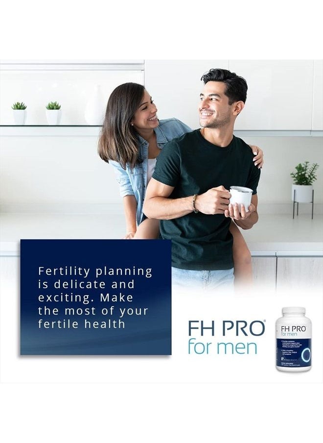 fairhaven health - FH Pro for Men | Premium Fertility Supplement for Men | Optimal Count Support and Motility for Him | Male Multivitamin for Conception Support | 180 Capsules | 1 Month Supply - Image 1