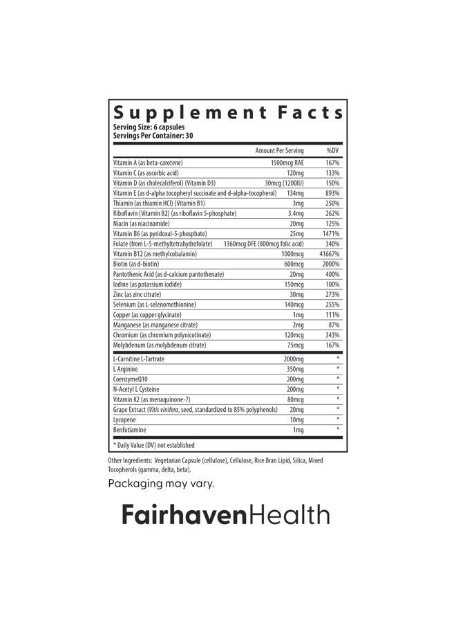 fairhaven health FH Pro for Men | Clinically Studied Premium Prenatal Fertility Supplements for Men | Male Fertility Supplements | Count and Motility Support Pre-Conception for Him | 180 Capsules - Image 4