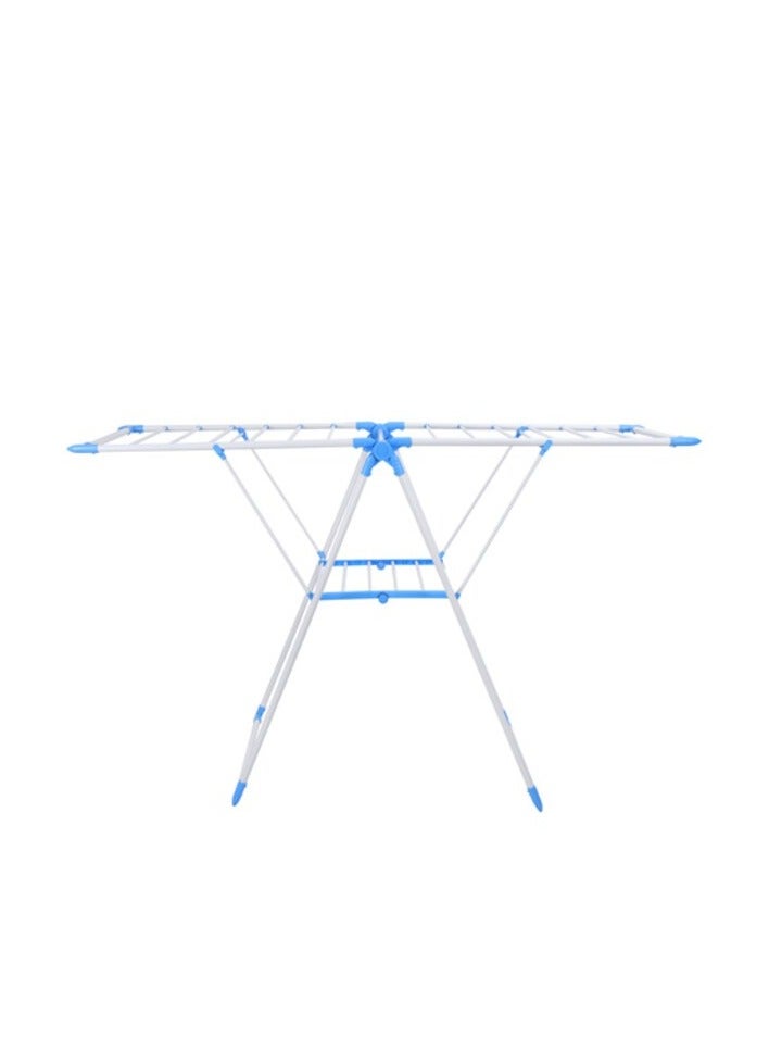 DETREND Foldable Cloth Dry Stand Silver/Violet 55X182Centimeter - Image 2