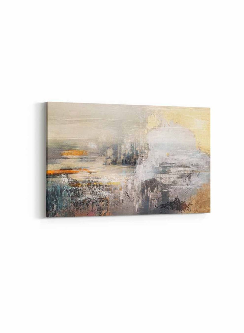 لوحة كانفاس على إطار خشبي، تصميم فن زيتي لمنظر طبيعي ، للمنزل، غرفة المعيشة، المكتب، الديكور - Image 4